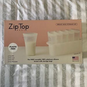 ZipTop Reusable Breast Milk Storage Bags - NEW